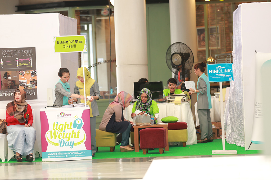 LWC 2016 (15) Mini Klinik meramaikan acara di Cilandak Town Square