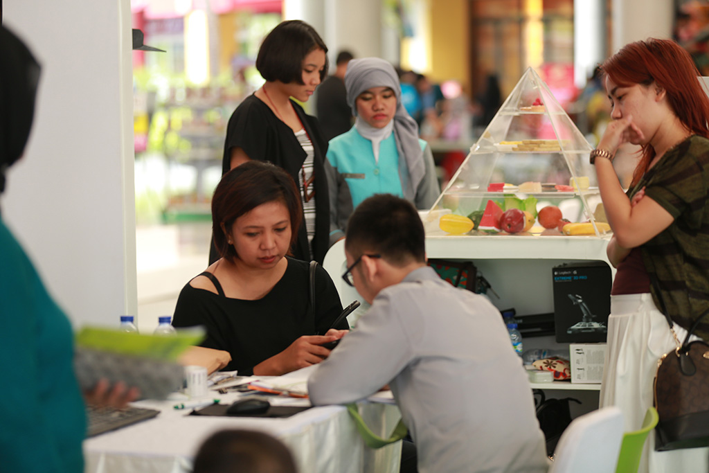 LWC 2016 (16) Sesi konsultasi ahli gizi gratis di Cilandak Town Square